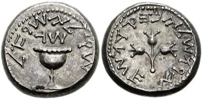 7. Judaea, First Jewish War AR Shekel..jpg