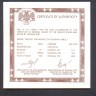 В сертификат под 25 рублей "Соболь" Au номер 00500