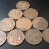 Джерси 1/12-54 KM21 vf-10 монет