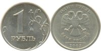 1 рубль 2005 СПМД