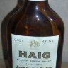 минибутылка на 0,05л пустая  Haig