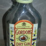 минибутылка на 0,05л пустая Gordons Gin