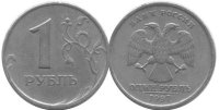 1 рубль 1997 СПМД