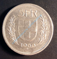 5 франков 1968
