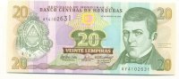 Гондурас 20 лемпир 2004