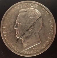 Монако 5 франков 1960-66